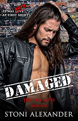 Damaged book cover