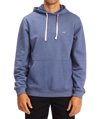 Billabong Men's Classic Pullover Hoodie, Slate Blue, Medium