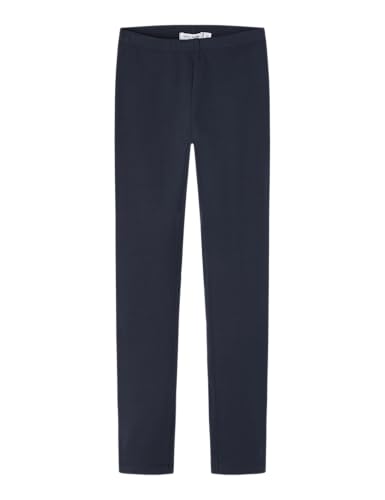 (-37%) NAME IT Mädchen NKFDAVINA SOLID SWE BRU N NOOS Leggings, Dark Sapphire, 98