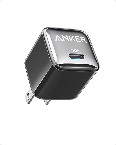 Anker USB C Charger Block 20W (Nano Pro), PIQ 3.0 Compact Fast Charger for iPhone 17/16/15/14 Series, Galaxy, Pixel 4/3, iPad (Cable Not Included)
