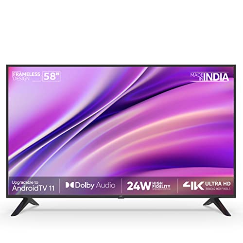 Acer 146 cm (58 inches) XL Series Ultra HD Android Smart LED TV AR58AP2851UD (Black) (2021 Model)
