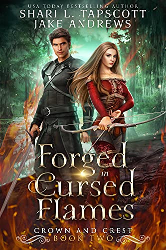 Forged in Cursed Flames book cover