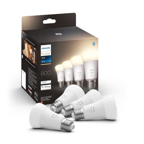 (-10%) Philips Hue E27 LED Lampe, 4er Pack
