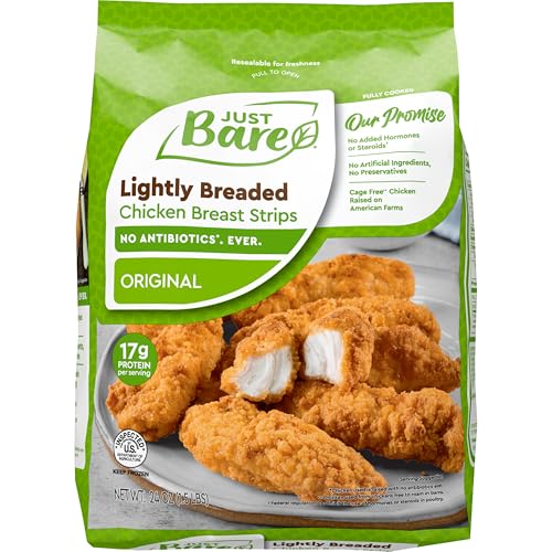 Lightly Breaded Chicken Breast Strips Or Fully Cooked Or 16g Protein