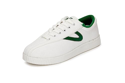 TRETORN Women's Nylite Plus Canvas Sneakers White/Green
