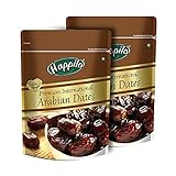 Happilo Premium Arabian Dates Pouch 500 g Pack of 2 at Rs197