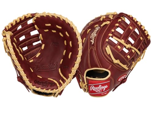 Rawlings | SANDLOT Baseball First Base Glove | Right Hand Throw | 12.5" - Modified Pro H-Web