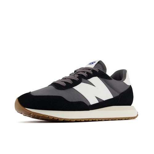 New Balance Men's 237 V1 Sneaker, Black/Magnet/Gum, 11