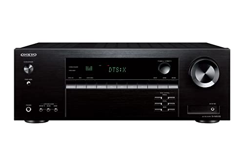 Onkyo TX-NR5100 7.2-Channel AV Receiver - 150 Watts Per Channel, HDMI 2.1 with 8K, Works with Sonos Certified, Dolby Atmos, and More