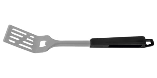 Espátula Tramontina Churrasco Black em Aço Inox e Cabo de Polipropileno Preto com Abridor de Garrafa - 26592100