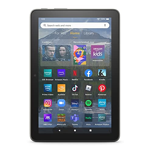 2022 Gray Fire HD 8 Plus Tablet with 32 GB & 3GB RAM