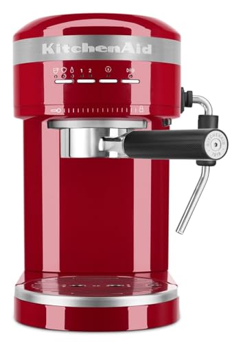 KitchenAid Metal Semi-Automatic Espresso Machine - KES6503, Empire Red