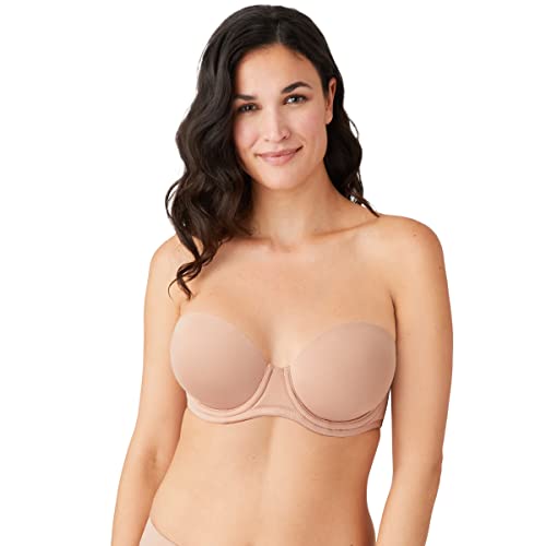 Wacoal Womens Red Carpet Full Busted Strapless Convertible Bra, Roebuck, 36D
