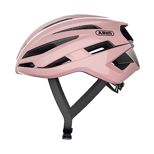 ABUS Rennradhelm StormChaser - Leichter und komfortabler Fahrradhelm für professionellen Radsport für Damen und Herren - Rosa, Größe L