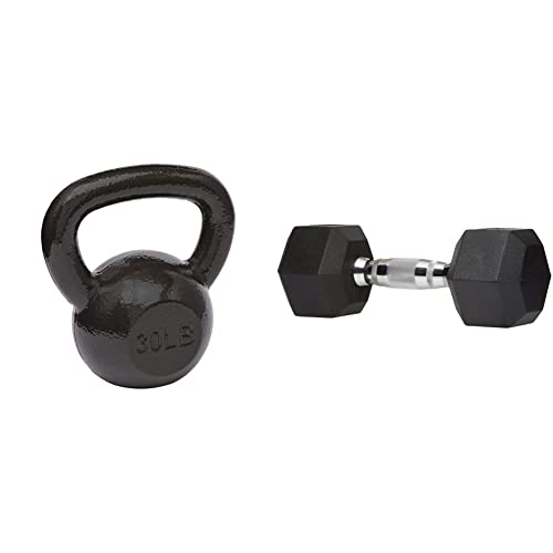 Yes4All Rubber Hex Dumbbell Set