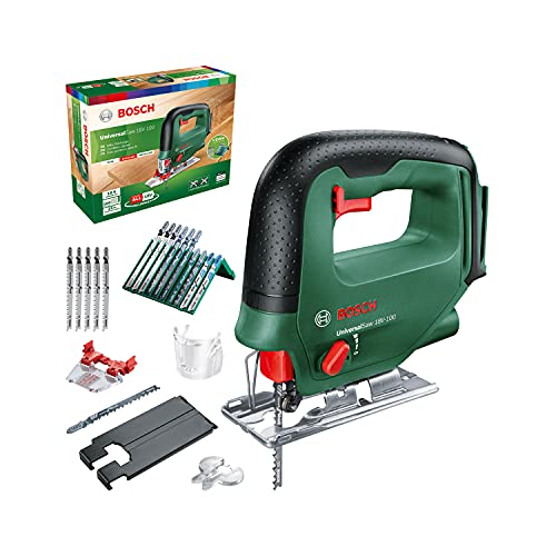 (-48%) Bosch Akku Stichsäge UniversalSaw 18V-100 (ohne Akku, 18 Volt System, 15 tlg. Stichsägeblatt-Set, im Karton) – Amazon Edition