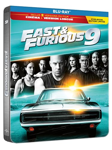 Fast & Furious 9 [Édition limitée boîtier SteelBook® - Film en version cinéma et version longue] [Blu-ray] [Blu-ray] [2021]