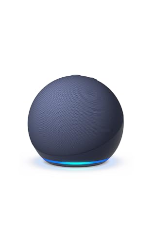 Amazon Echo Dot (newest model), Vibrant sounding Alexa speaker, Great for bedrooms, dining rooms and offices, Deep Sea Blue