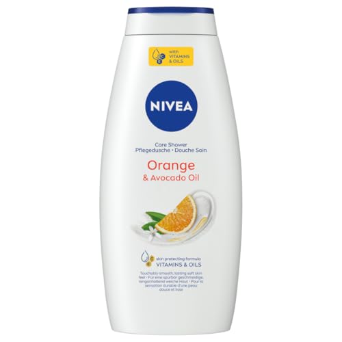 🔥 STARKER PREIS (-25%) NIVEA Orange & Avocado Oil Pflegedusche, Duschgel mit Vitaminen & natürlichen Ölen, feuchtigkeitsspendende und pH-hautneutrale Cremedusche mit zartem Orangenduft (750 ml)