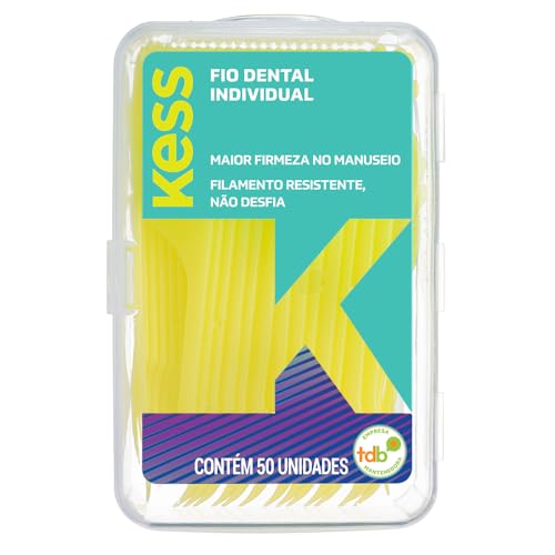 Fio Dental Kess: 50 Unidades por R$ 14,83 🦷