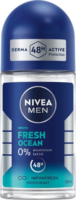 (-31%) NIVEA Deodorant Fresh Ocean roll-on, 50 ml