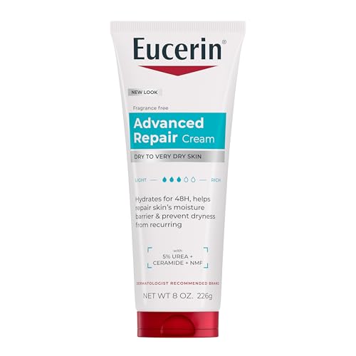 Eucerin Advanced Repair Body Cream Fragrance Free 8oz Tube