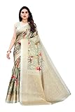 Yashika Womens Art Silk Printed Saree With Blouse piece