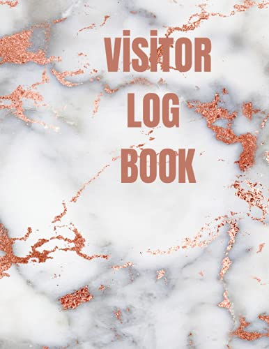 Visitor Log Book — book cover