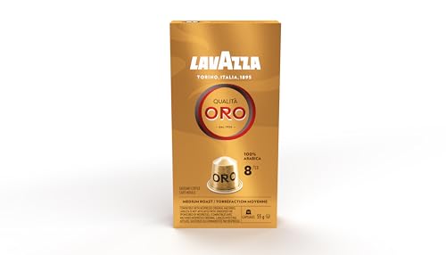 (-30%) Lavazza Qualità Oro, Arabica-Bohnen mit fruchtig-floralem Geschmack, 10 Kapseln, Nespresso kompatibel