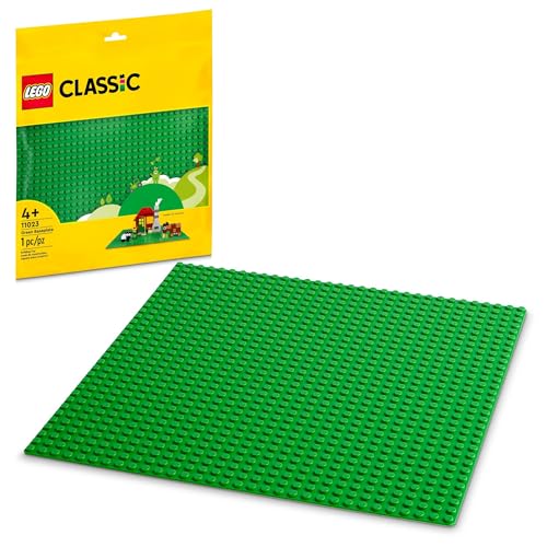 (-33%) LEGO 11023 Classic Grüne Bauplatte, quadratische Grundplatte mit 32x32 Noppen als Basis für Konstruktionen und für weitere LEGO Sets