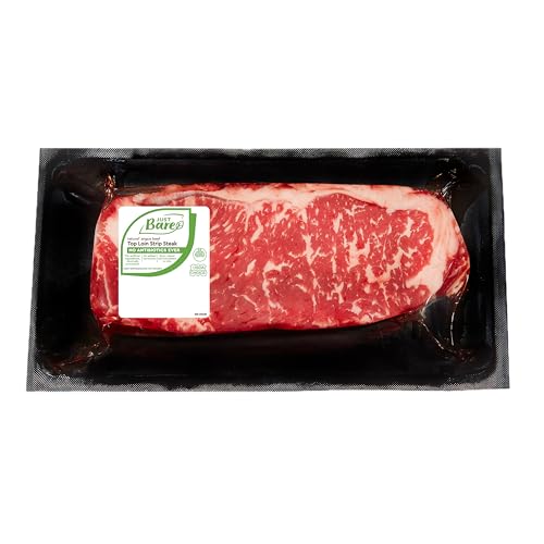 Just Bare Angus Beef Top Loin Strip Steak Usda Choice No Antibiotics