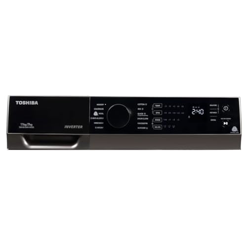 TOSHIBA 7.5 Kg Inverter Fully Automatic Front Loading Washing Machine (‎TW-BJ85S2-IND(SK),Premium Silver)