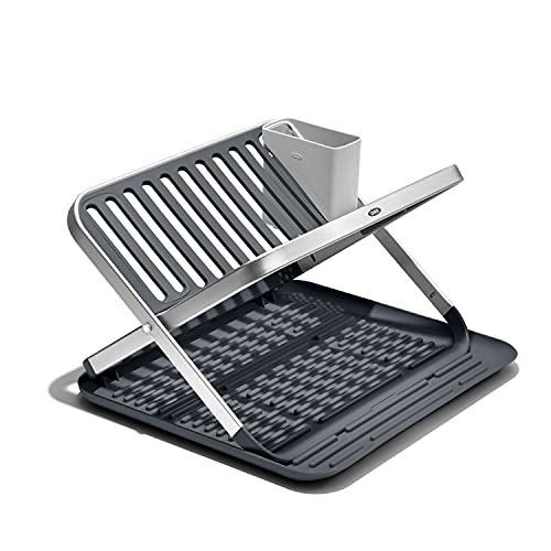 OXO Good Grips 2-Tier Stainless Steel Dish Rack