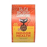 Tiki Cat Born Carnivore Indoor Health Dry Cat Food, Chicken & Turkey Meal, 12 lbs. Bag