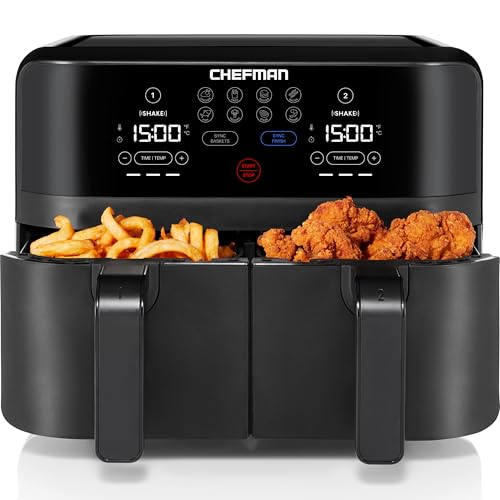 Chefman TurboFry Touch Dual Air Fryer