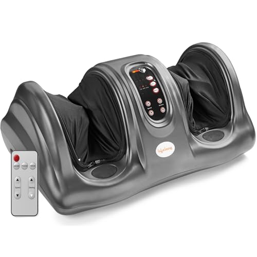 Lifelong Foot Massager Machine For Pain Relief With Kneading Function - Also Used As Leg Calf Massager - Corded Electric Foot Massage Machine For Home