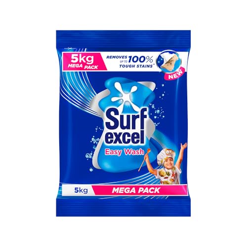 Surf Excel Easy Wash Detergent Powder - 5 Kg
Surf Excel Easy Wash Detergent Powder - 5 Kg