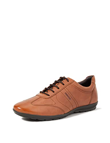 (-49%) Geox Herren U Symbol Oxfords, Kalb Braun, 47 EU