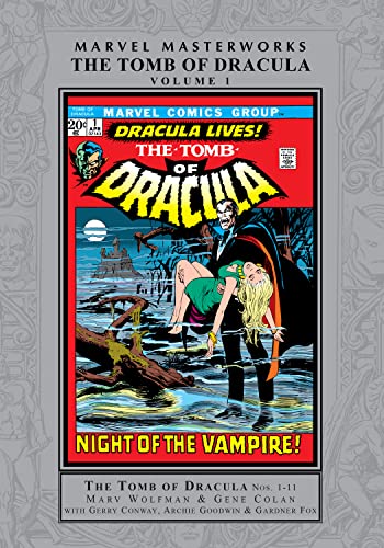 The Tomb of Dracula Masterworks Vol. 1 book cover