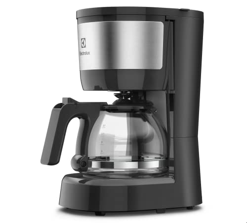 Electrolux Cafeteira Elétrica Inox filtro permanente removivel corta pingos capacidade 600ml 15 xicaras função manter aq...