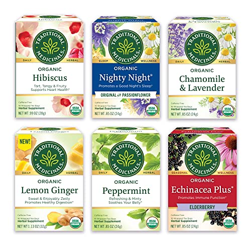 Traditional Medicinals Organic Tea Variety Pack