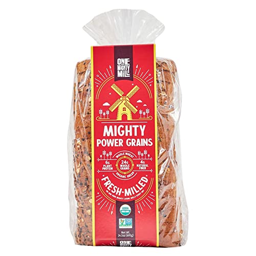 ONE MIGHTY MILL Organic 100% Power Grains Bread, 24.5 OZ