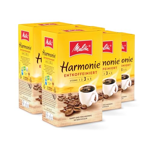 (-27%) Melitta Harmonie Entkoffeiniert, Filterkaffee, Stärke 3/5, 6 x 500g