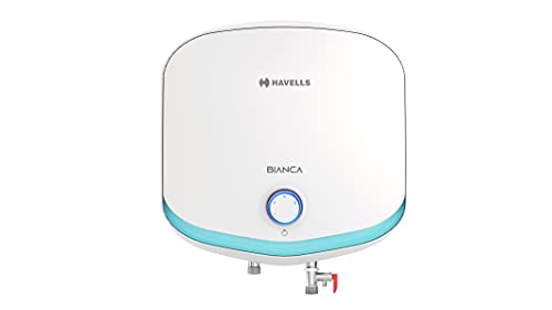 Havells Bianca 3 Litre Instant Water Heater(Geyser)| Bi Color LED IndicatorGlass Coated Anti-Rust Tank|Heavy Duty 3 Pin moulded Plug Top|Warranty: 5 