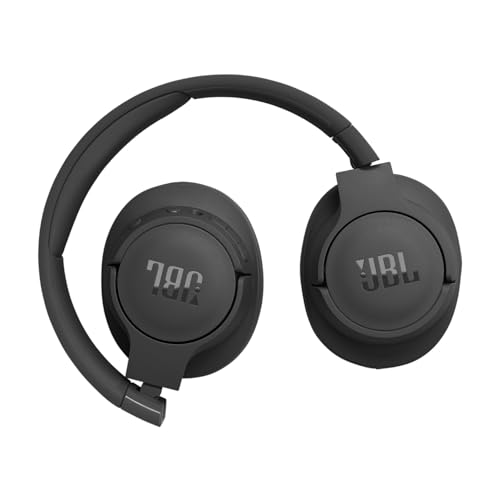 JBL Tune 770NC Wireless Over Ear ANC Headphones with Mic, Upto 70 Hrs Battery, Speed Charge : 5 min Charge Gives up to 3H of Playback, Customized EQ,*