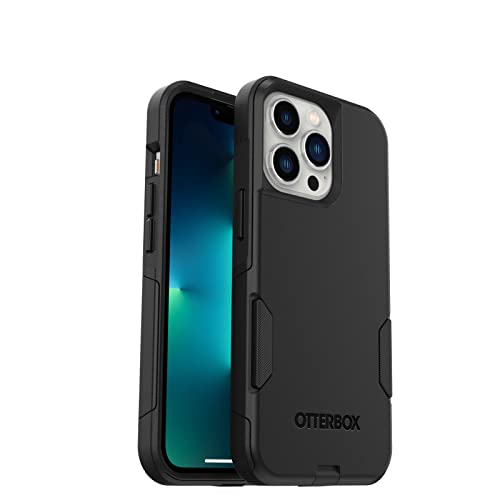 OtterBox iPhone 13 Pro (ONLY) Commuter Series Case - Black, Slim & Tough, Pocket-Friendly, with Port Protection