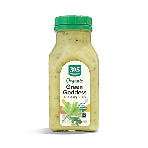 365 By Whole Foods Market, Organic Green Goddess Dressing, 12 Fl Oz