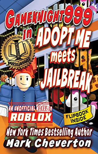Gameknight999 in Adopt Me meets Jailbreak book cover