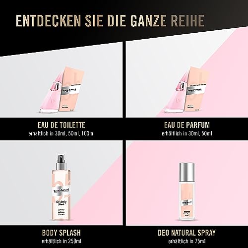 (-39%) bruno banani Woman – Eau de Toilette Natural Spray – Blumig-fruchtiges Damen Parfüm – 1er Pack (1 x 50ml)