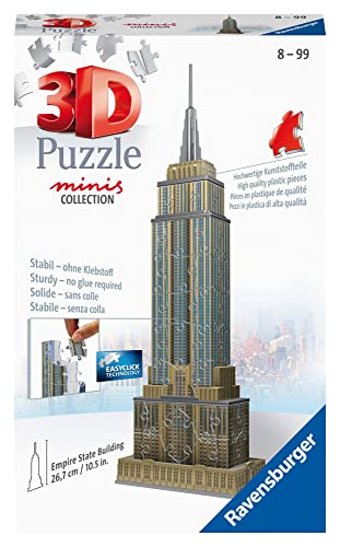 🔥 SELTEN SO GÜNSTIG (-41%) Ravensburger 3D Puzzle Mini Empire State Building - Puzzle ab 8 Jahre